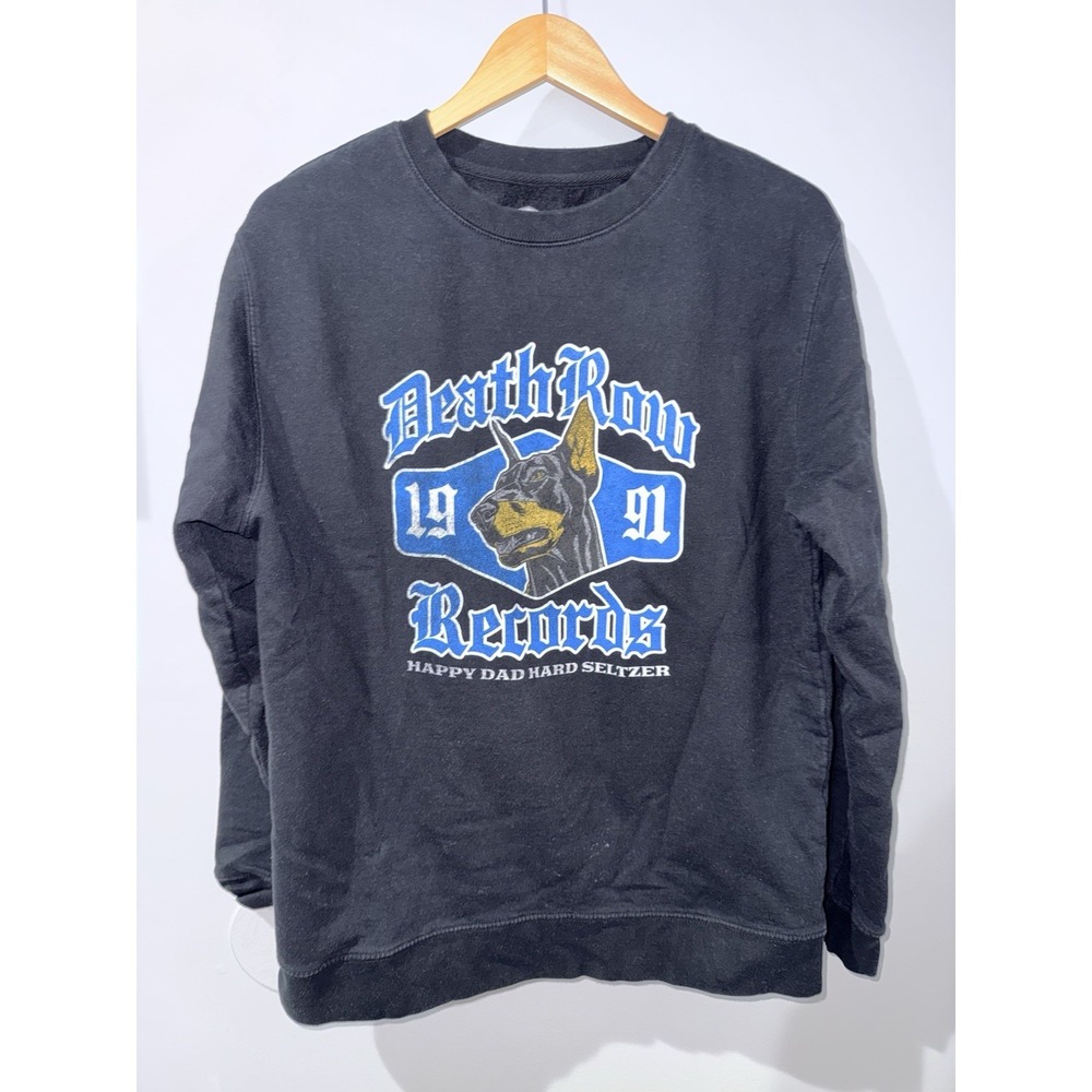 HAPPY DAD X DEATH ROW OG‎ DOGG CREWNECK SWEATER SZ L
